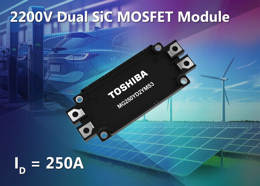 Neue 2200 V-SiC-MOSFETs verbessern den Wirkungsgrad in anspruchsvollen Anwendungen
